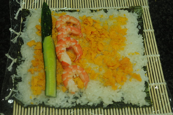 Seaweed Shrimp Roll recipe