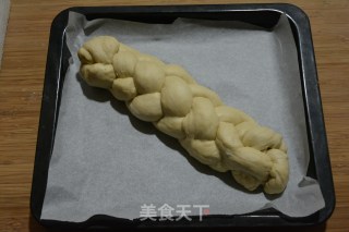 #trust之美#chinese Four-strand Braided Bread recipe