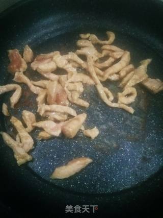 Cucumber Fried Pork recipe