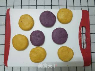 Pumpkin Purple Potato Cake recipe