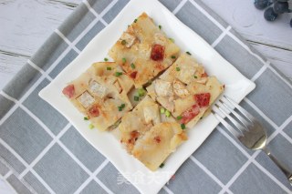 Pan-fried Taro Cake recipe
