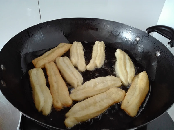 Custard Fried Dough Sticks recipe