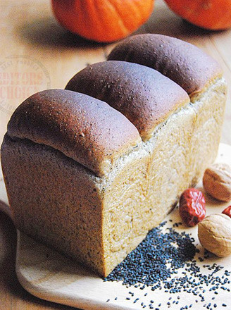 Black Sesame Flour Toast recipe