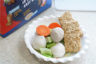 Double Vegetable Meatball Cereal recipe