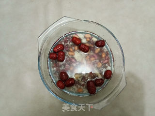 Porridge with Red Dates and Peanuts recipe