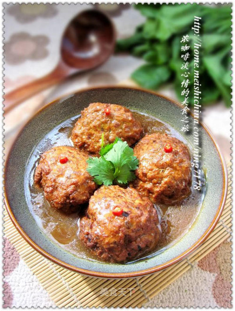 [flying Birds and Beasts]-sixi Meatballs recipe