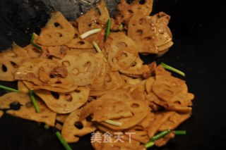 Braised Lotus Root with Sauce recipe