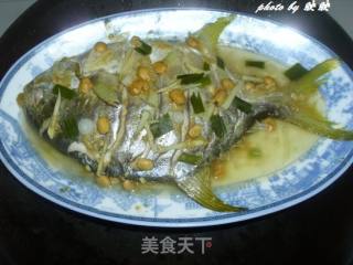 Steamed Jinchang Fish with Puning Bean Sauce recipe
