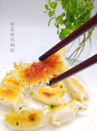 Henan Mustard Fresh Pork Pot Stickers recipe