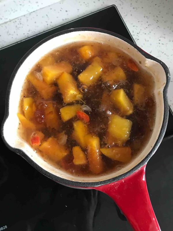 Nourishing Peach Gum Papaya recipe