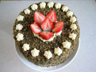 [seaweed Pork Floss Cake] --- Sweet Salad Decorated Cake recipe