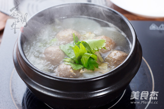 Beef Balls and White Radish Soup recipe