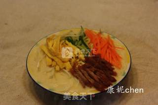 Soy Milk Cold Noodles recipe