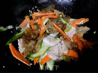 【dalian】stir-fried Jellyfish Head recipe