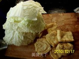 Stir-fried Chinese Cabbage with Tofu in Oil recipe