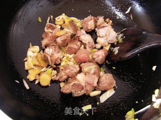 Roasted Lamb with Radishes recipe