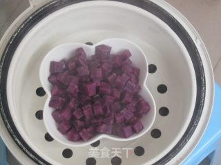 Purple Potato Pudding recipe