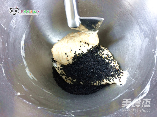 Raisin Black Sesame Soft European recipe