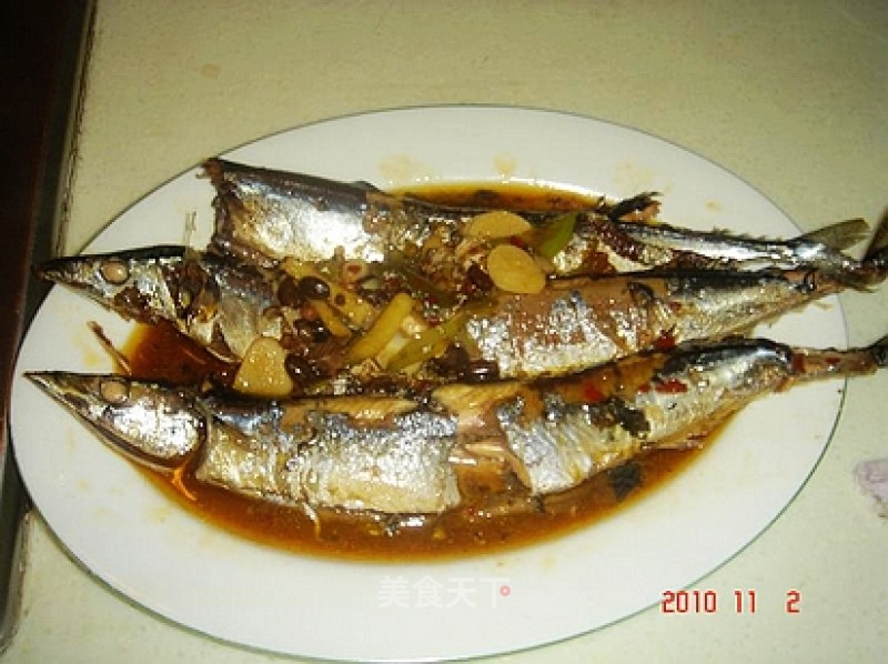 Braised Saury recipe