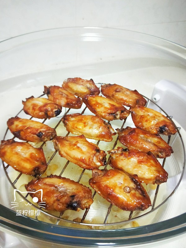Honey Grilled Chicken Wings in Guangbo Oven recipe