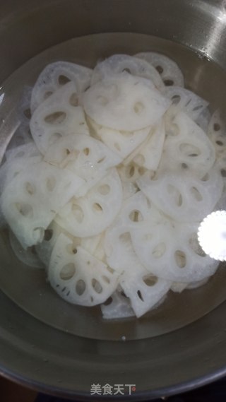 Red Oil Lotus Root Slices recipe