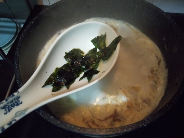 Seaweed Instant Soup recipe