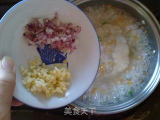 Tomato Carrot Egg Congee recipe