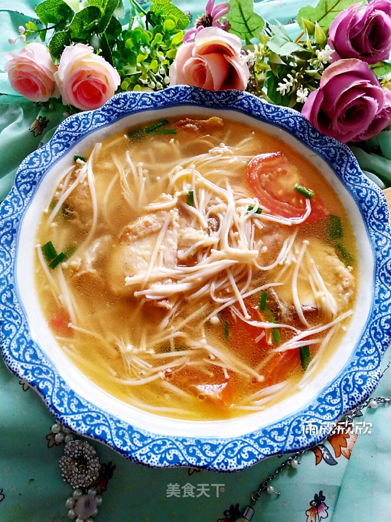 Crispy Fish Fillet Soup