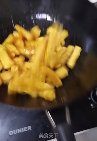 Golden Sweet Potato Strips recipe