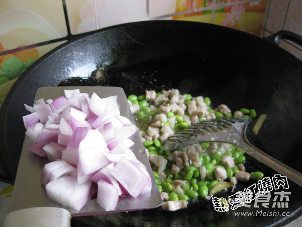 Fried Corn Noodles recipe