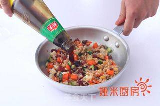 Three Fresh Oyster Sauce Fried Rice recipe