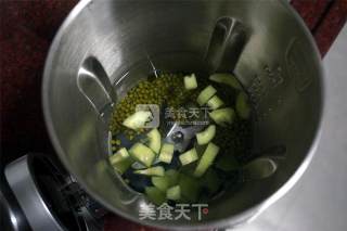 Lettuce Cucumber Green Soy Milk recipe