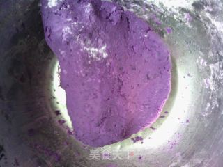 Love Glutinous Rice Food-purple Sweet Potato Dumplings recipe