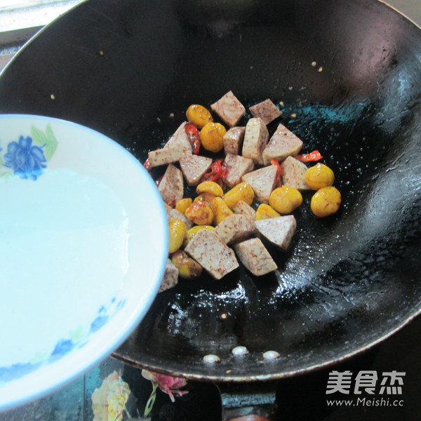 Taro Roasted Chestnuts recipe