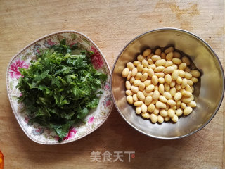 #trust之美#soy Milk and Radish Leaf Soup recipe