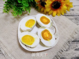 Marinated Salted Duck Eggs recipe