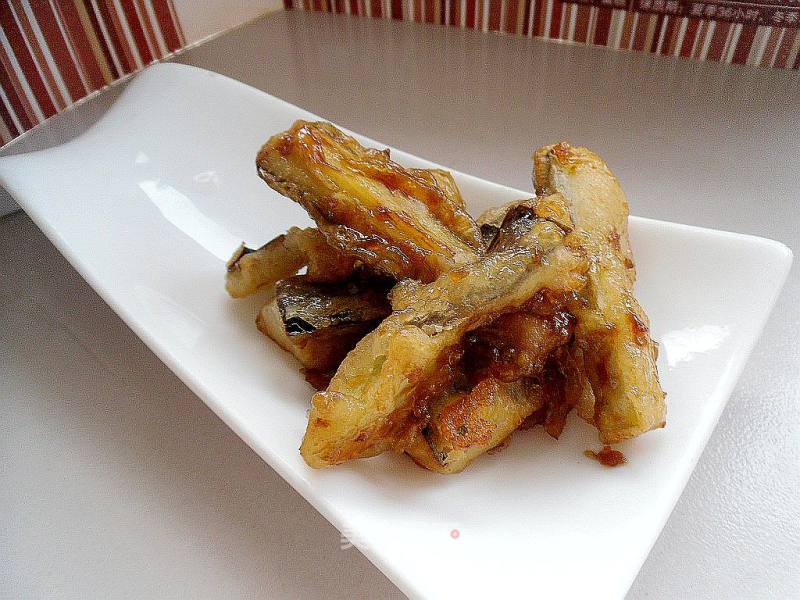 Eggplant Strips with Sauce recipe