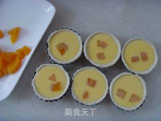 Yellow Peach Egg Tart (flying Cake Version) recipe