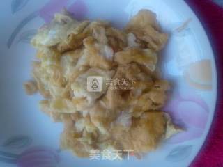 Stir-fried Pork with Garlic Stalk + Egg recipe