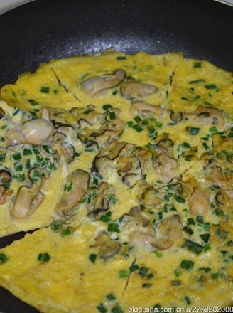 Oyster Omelette recipe