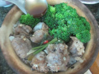 Soy Pork Ribs Claypot Rice recipe