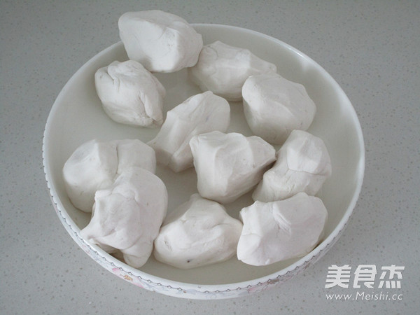 Yam Bean Paste and Glutinous Rice Cake recipe