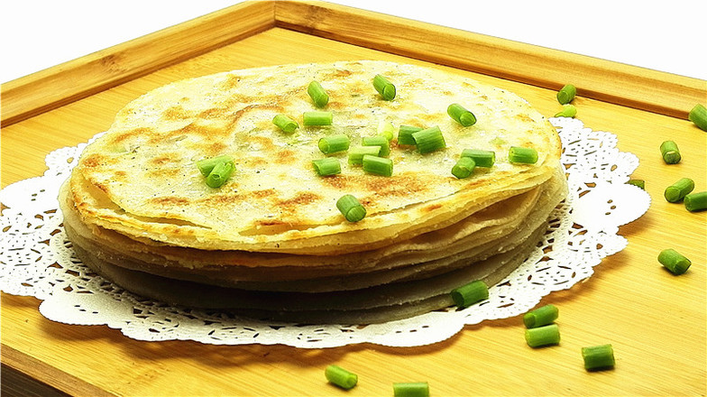 Quick and Delicious Dumpling Skin Scallion Pancake recipe