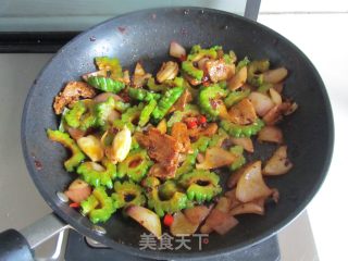 Laoganma Fried Bitter Gourd recipe