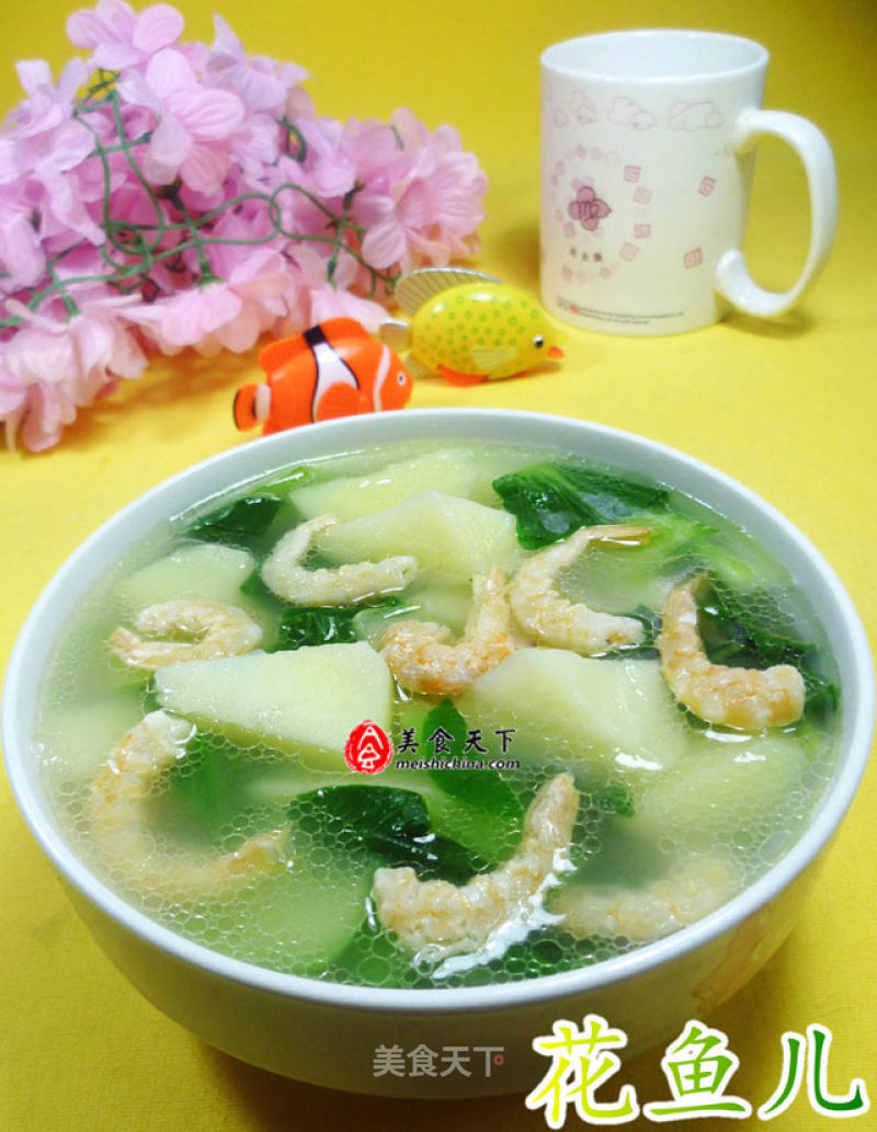 Kaiyang Green Vegetable and Potato Soup recipe