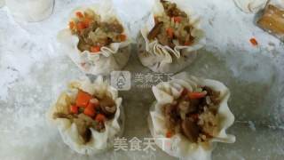 Shiitake Mushroom and Sticky Rice Shaomai recipe