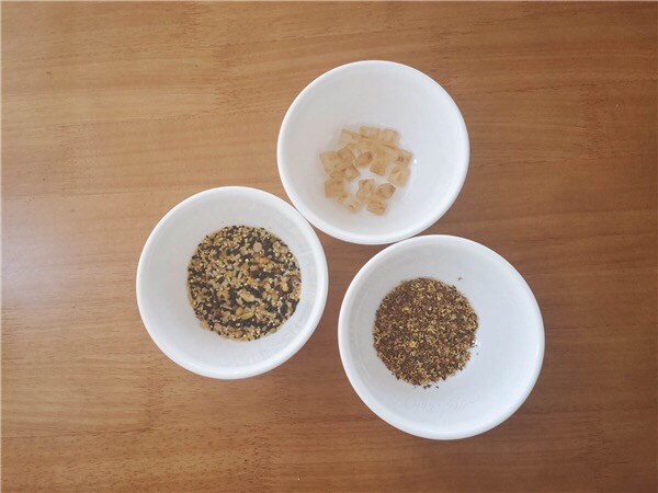 Osmanthus Mixed Grains Cooked Rice Ice Porridge recipe