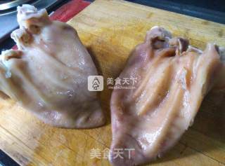 【garlic Pork Ears】 recipe