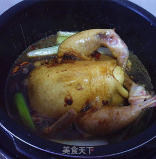 Roast Chicken in Old Soup recipe