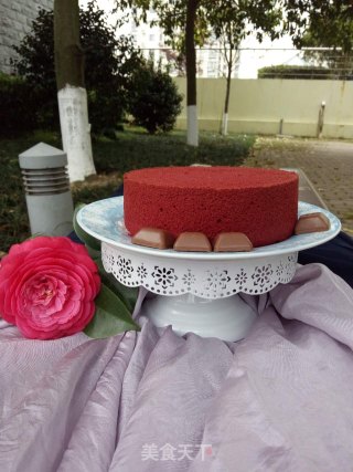 # Fourth Baking Contest and is Love to Eat Festival#fluff Marshmallow Red Velvet Chiffon Cake recipe